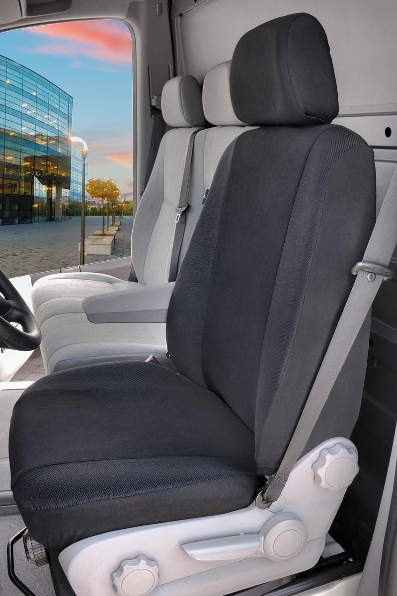 Für Ford C-Max Ecosport Schonbezüge Sitzbezüge Grau Schwarz Vorne Satz