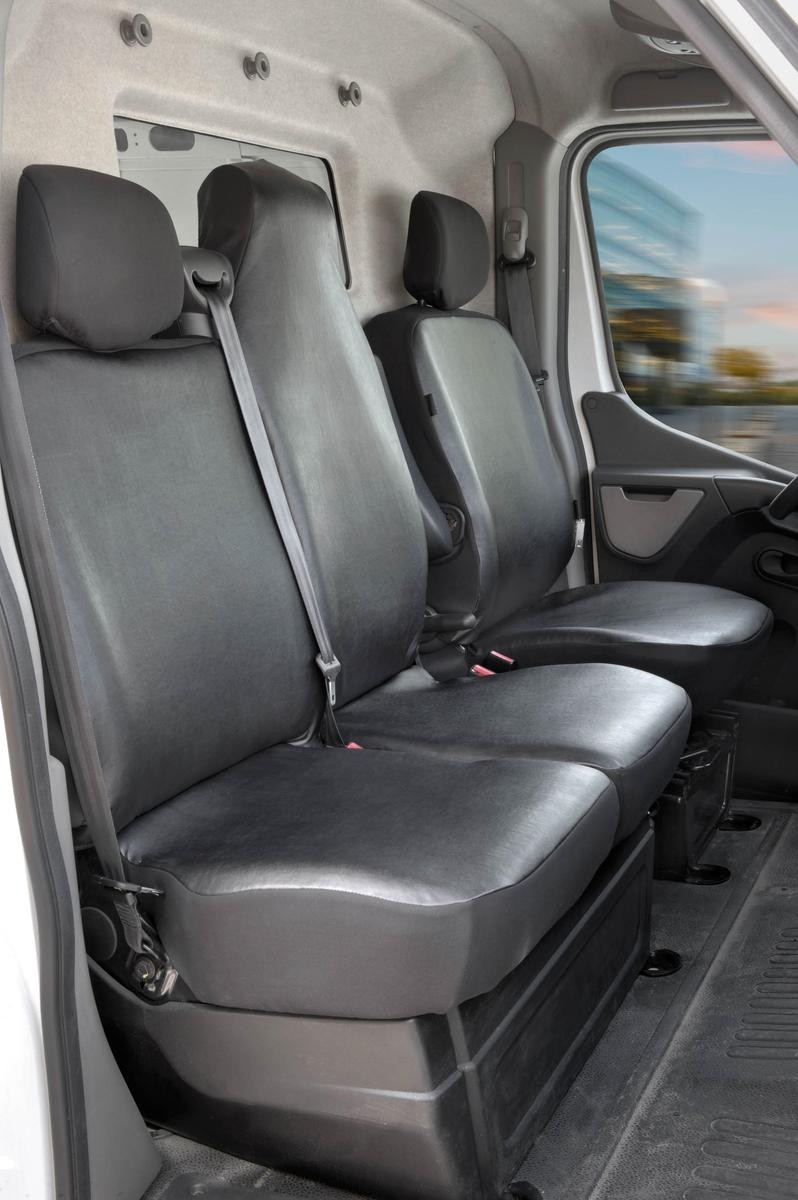 schwarz, ▷ WALSER und Erfahrung vorne AUTODOC 11500 Eco-Leder, Autositzbezug Preis