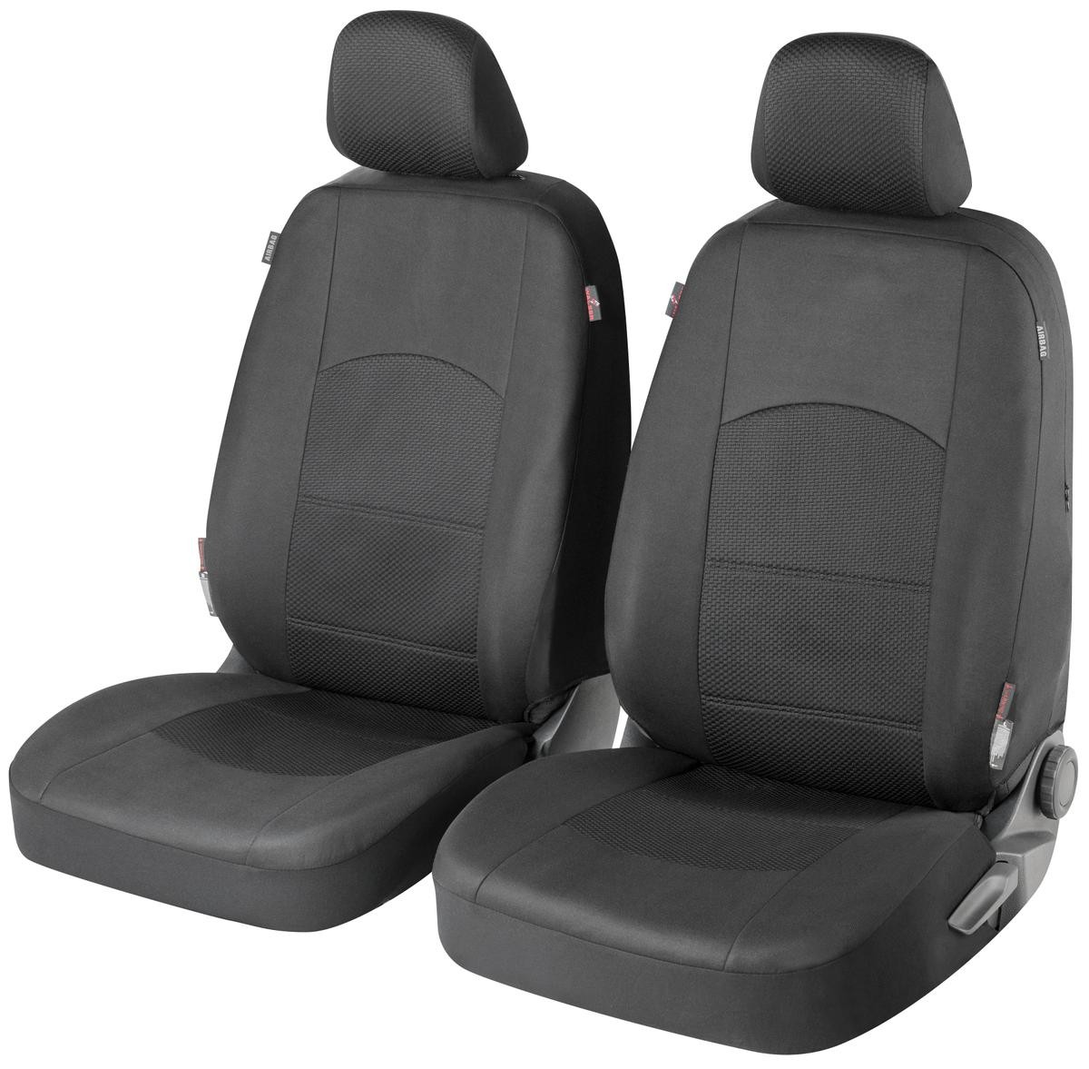 WALSER 11846 Auto seat covers AUDI Q3 (8UB, 8UG) black, Polyester, Front
