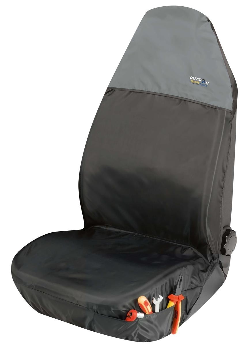 WALSER 12067 Auto seat covers BMW 3 Touring (F31) Front, black/grey