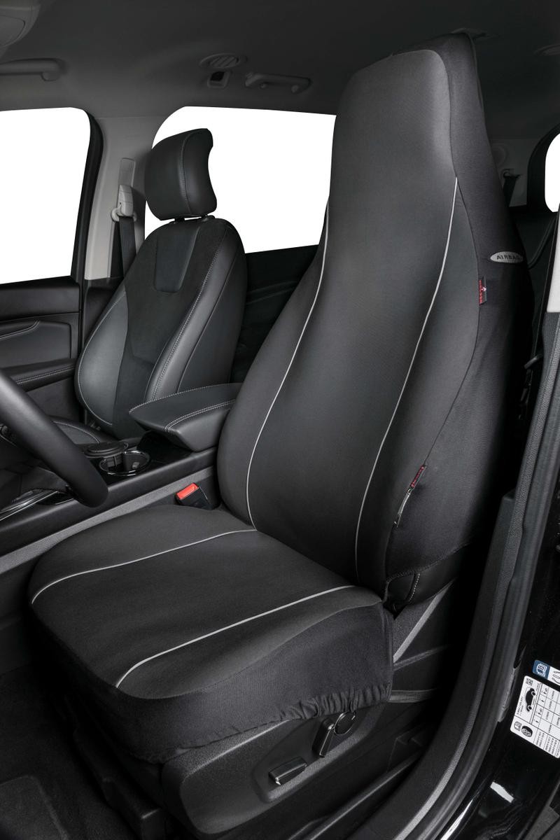 13557 WALSER Modulo Autositzbezug schwarz, Polyester, vorne ▷ AUTODOC Preis  und Erfahrung