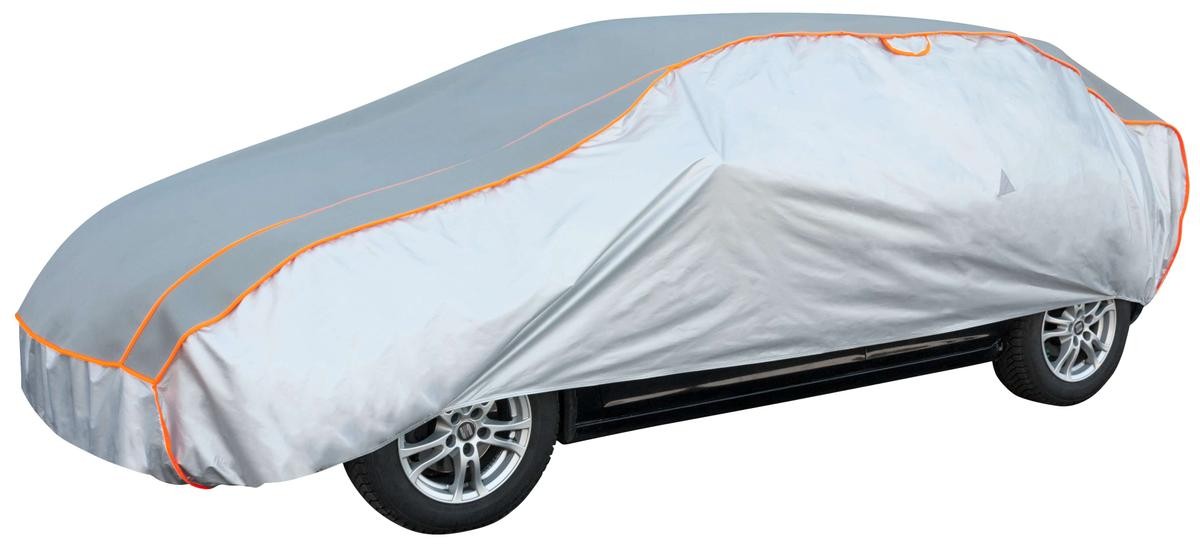 WALSER 30975 Car tarp AUDI A3 Sportback (8VA, 8VF) full-size, L 162.5x475 cm, grey