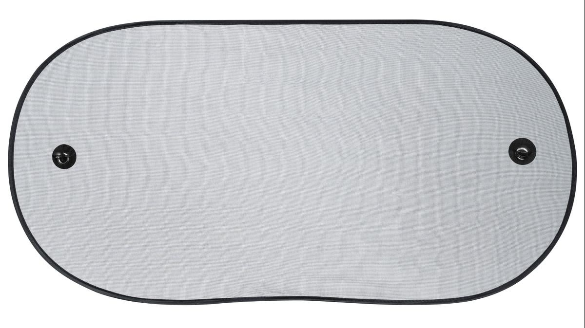 2pcs 120x50 - Nouvelle protège soleil vitre arrière tissu noir rideaux pour  le salon voiture pare soleil