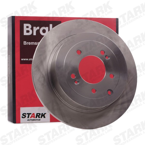 STARK Rear Axle, 302x10mm, 5, 5/8 Ø: 302mm, Num. of holes: 5, Brake Disc Thickness: 10mm Brake rotor SKBD-0023971 buy
