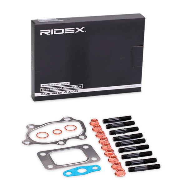 Exhaust mounting kit RIDEX with gaskets/seals, with mounting manual - 2420M0008
