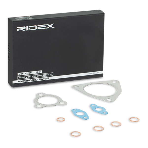 RIDEX 2420M0017 Mounting Kit, charger with gaskets/seals, with mounting manual