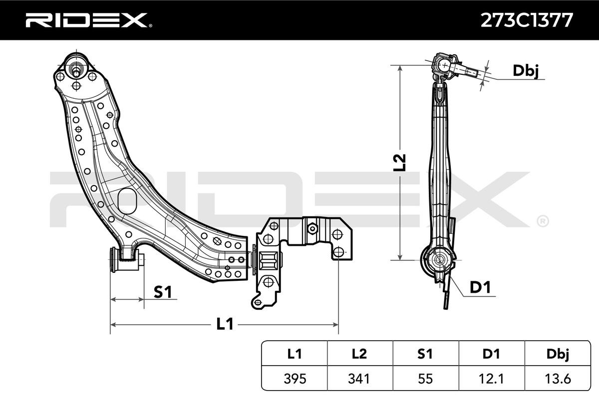 RIDEX Trailing arm 273C1377 buy online