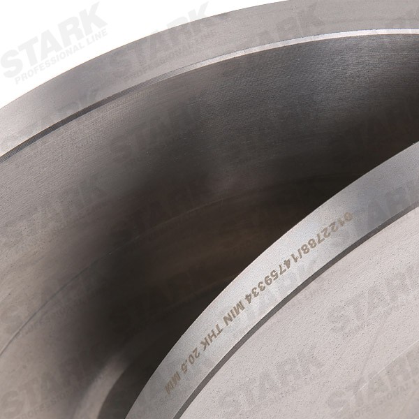 STARK SKBD-0024215 Brake rotor Front Axle, Rear Axle, 374,0x22mm, 10x108, solid