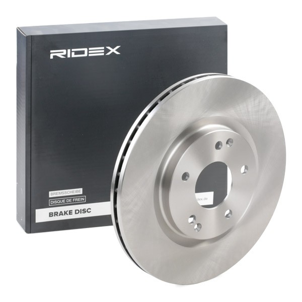 RIDEX 82B2084 Brake disc Front Axle, 298x23mm, 5/7x112, internally vented