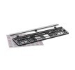 93-035 Car number plate holder Black, Chrome from VIRAGE at low prices - buy now!