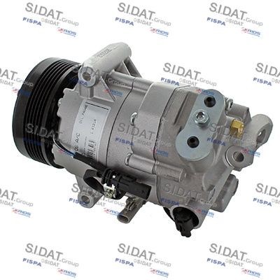 1.4121A SIDAT Riemenscheiben-Ø: 110mm Klimakompressor 1.4121A günstig kaufen