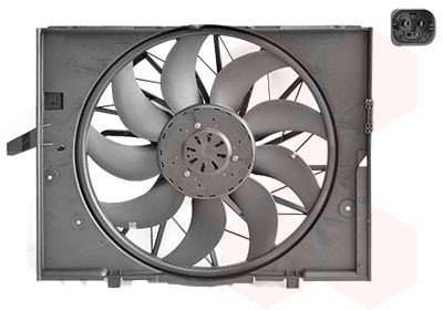 Great value for money - VAN WEZEL Fan, radiator 0655747