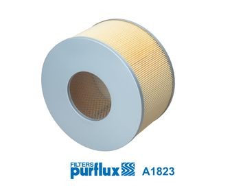 PURFLUX A1823 Air filter 145mm, 255mm, Filter Insert