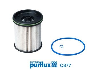 PURFLUX C877 Fuel filter Filter Insert