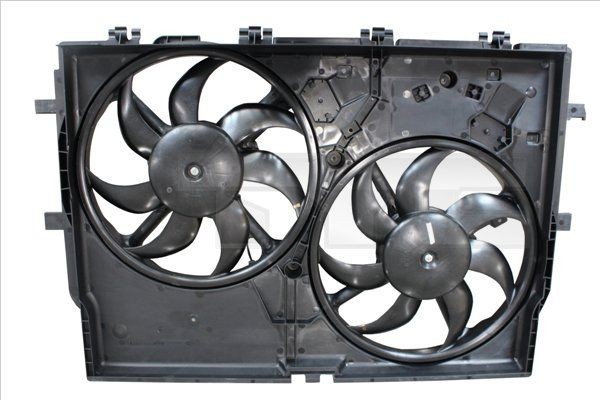TYC for vehicles without air conditioning, D1: 390 mm, 300W, with radiator fan shroud, without load resistor Cooling Fan 809-0029 buy