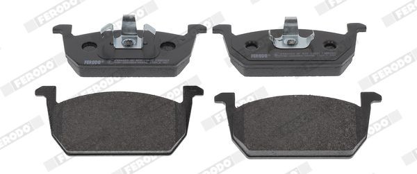 FERODO FDB5069 Brake pad set not prepared for wear indicator, with piston clip, without accessories