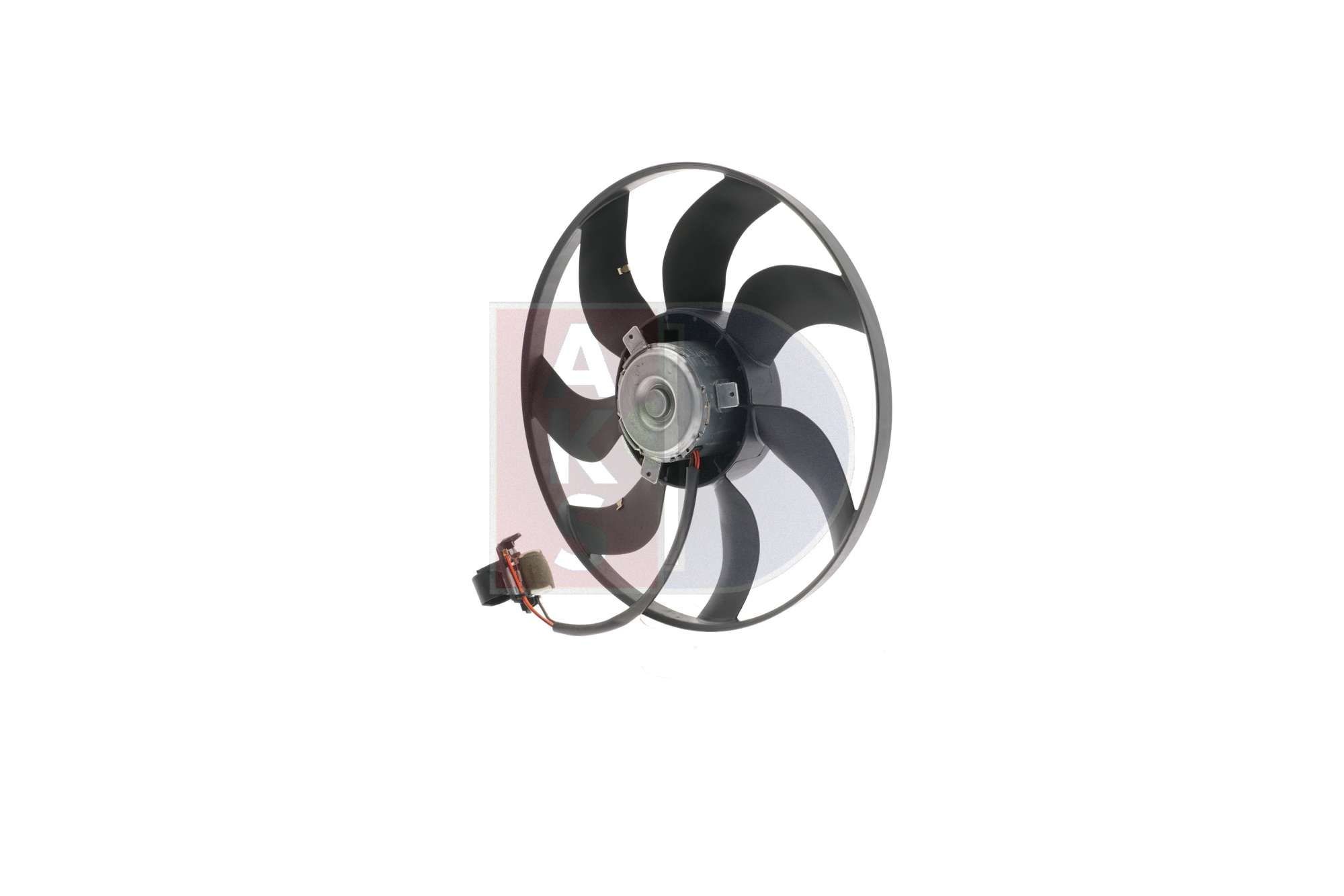 AKS DASIS 158144N Radiator cooling fan without radiator fan shroud