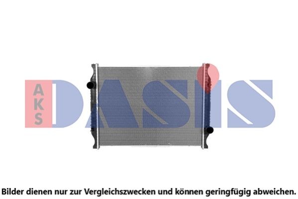 AKS DASIS 390052S Kühler, Motorkühlung für RENAULT TRUCKS Midlum LKW in Original Qualität