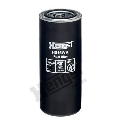 2494200000 HENGST FILTER Spin-on Filter Height: 232mm Inline fuel filter H516WK buy