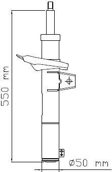 OEM-quality KYB 3348039 Shock absorber