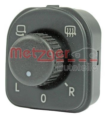 METZGER 0916488 Mirror adjustment switch VW SHARAN 2004 in original quality