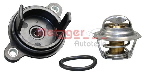 METZGER Opening Temperature: 50°C, with seal, Plastic Thermostat, coolant 4006312 buy