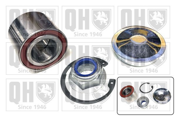 QUINTON HAZELL Wheel bearing kit QWB1088 Renault TWINGO 2012