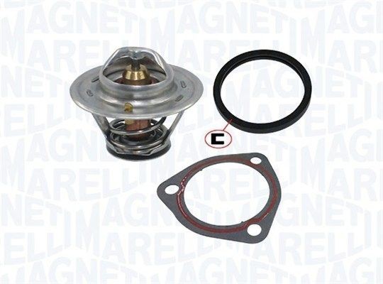TE0402 MAGNETI MARELLI Opening Temperature: 79°C, 29mm, with seal D1: 29mm Thermostat, coolant 352317004020 buy