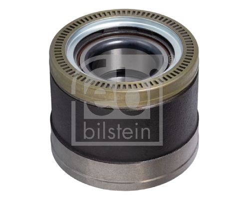 FEBI BILSTEIN 120, Wheel Bearing integrated into wheel hub, with wheel bearing, with ABS sensor ring, Front Axle Wheel Hub 106753 buy