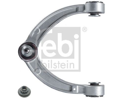 FEBI BILSTEIN 107852 Suspension arm with lock nuts, with bearing(s), with ball joint, Upper, Front Axle Left, Control Arm, Aluminium
