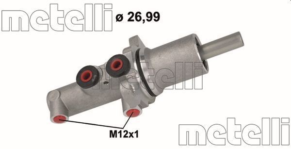 Great value for money - METELLI Brake master cylinder 05-1144
