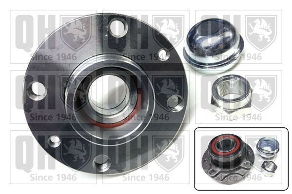 Fiat 127 Bearings parts - Wheel bearing kit QUINTON HAZELL QWB673