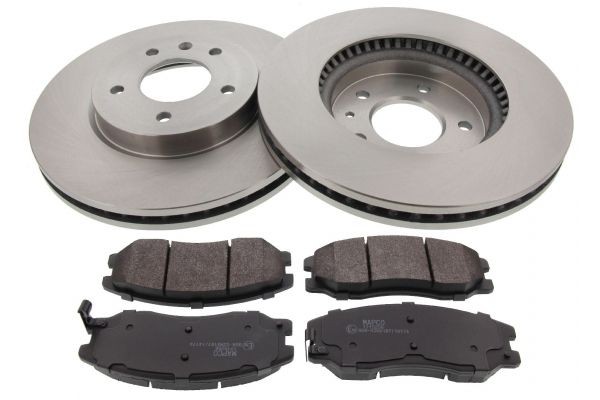 Opel Brake discs and pads set MAPCO 47713 at a good price