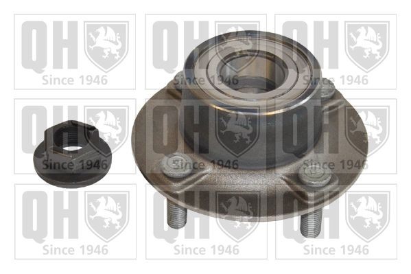 QUINTON HAZELL The Original QWB860 Wheel bearing kit with wheel hub, 136 mm