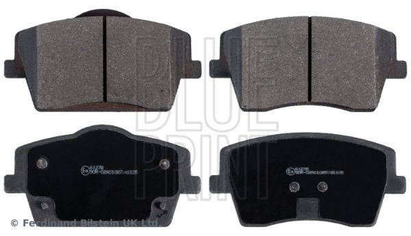 D2137-9374 BLUE PRINT Front Axle Width: 74, 68mm, Thickness 1: 18mm Brake pads ADF124231 buy