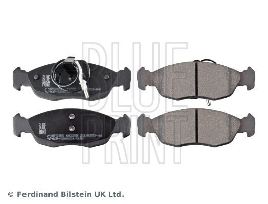 BLUE PRINT ADP154247 Brake pad set Front Axle, incl. wear warning contact, with piston clip