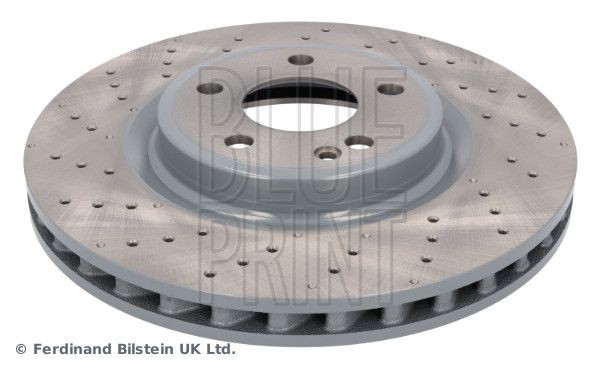 BLUE PRINT ADU174395 Brake disc Front Axle, 320x30mm, 5x112, perforated/vented, Coated