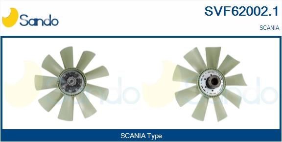 SANDO SVF62002.1 Kupplung, Kühlerlüfter für SCANIA 4 - series LKW in Original Qualität