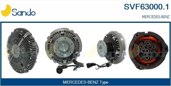 SVF63000.1 SANDO Kupplung, Kühlerlüfter für MERCEDES-BENZ online bestellen