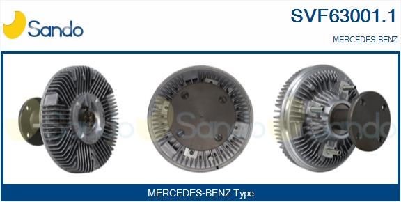 SANDO SVF63001.1 Kupplung, Kühlerlüfter für MERCEDES-BENZ UNIMOG LKW in Original Qualität