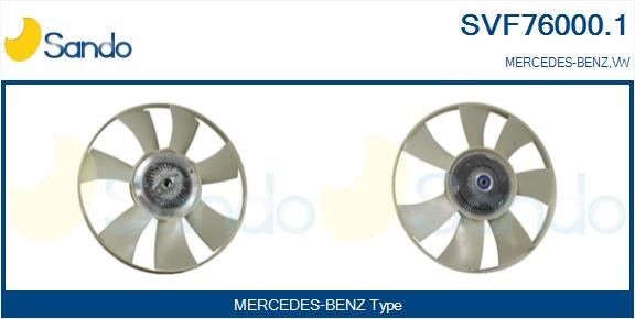 SANDO SVF76000.1 Fan clutch 076 121 301A
