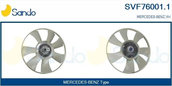 SANDO SVF76001.1 Fan clutch 076121301B