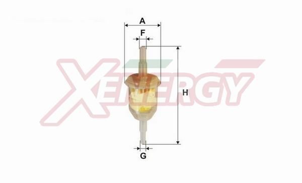AP XENERGY X1510104 Fuel filter GX 5429-192