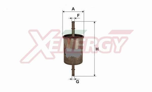 AP XENERGY X1510236 Fuel filter 3 558 252