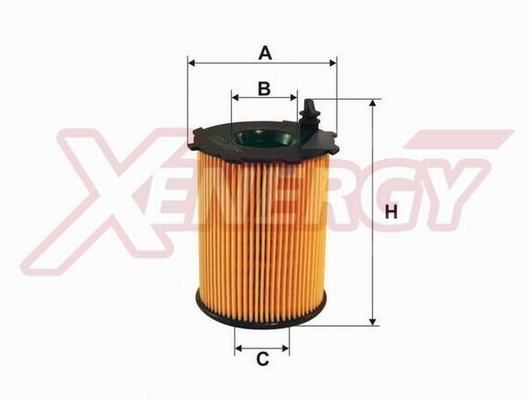 AP XENERGY X1524529 Oil filter 5369-96