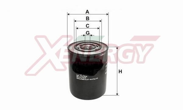 AP XENERGY X153270 Oil filter 479 6458