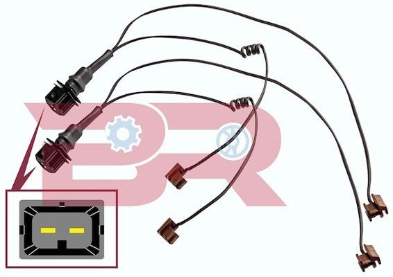 BRFR7964 BOTTO RICAMBI Sensor, Bremsbelagverschleiß für MITSUBISHI online bestellen
