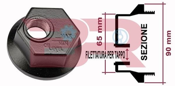 BOTTO RICAMBI BRST4092 Deckel, Radnabe für IVECO Stralis LKW in Original Qualität