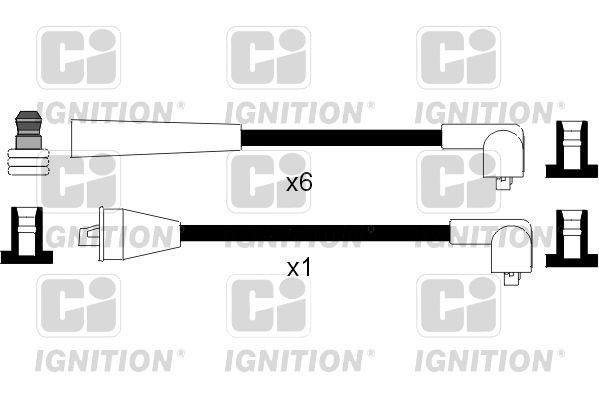 QUINTON HAZELL CI Ignition Lead Set XC1001 buy