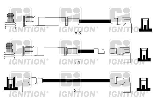 QUINTON HAZELL XC1123 Ignition Cable Kit CI